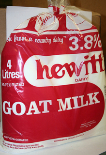 Goat Milk - 4L Bag - 3.8% Whole